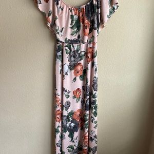 Summer floral dress